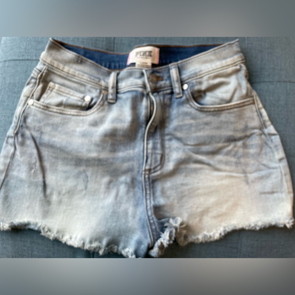 Victoria's Secret Light Wash shorts!
